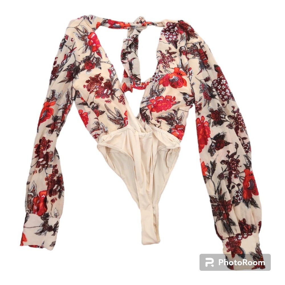 Floral bodysuit